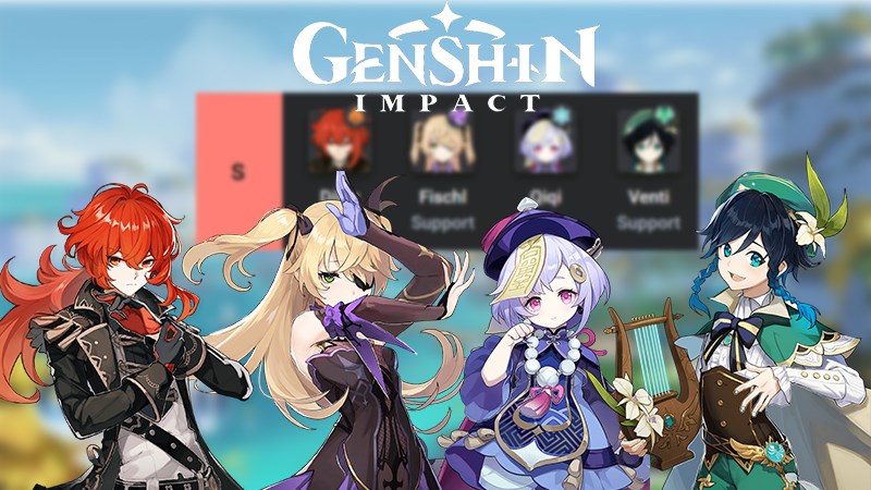 Bảng xếp hạng nhân vật Genshin Impact chi tiết nhất | Tier list