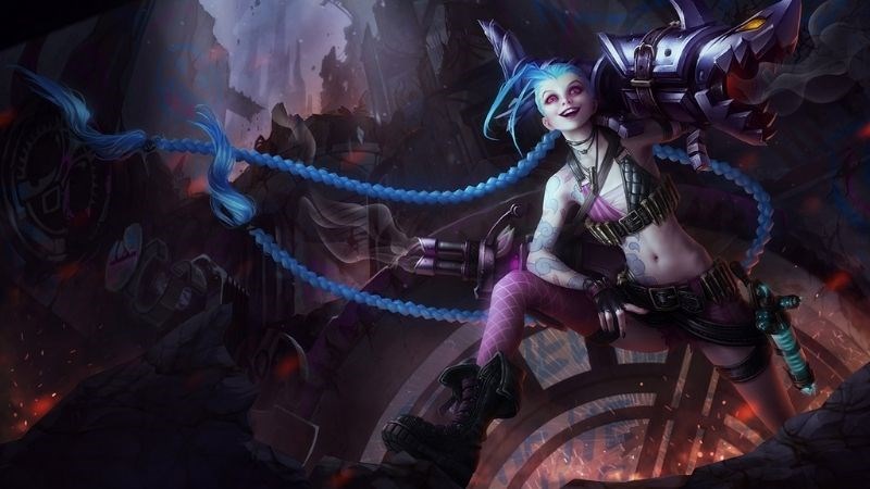 Tướng Jinx của LMHT sẽ góp mặt trong Fortnite vào tuần tới